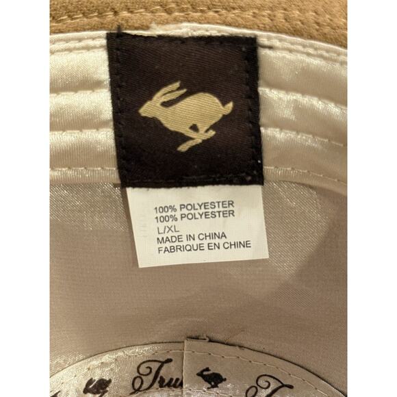 Peter Grimm Fedora Mens Light Brown Casual 100% Polyester Hat Size L/XL Cap - Picture 8 of 8